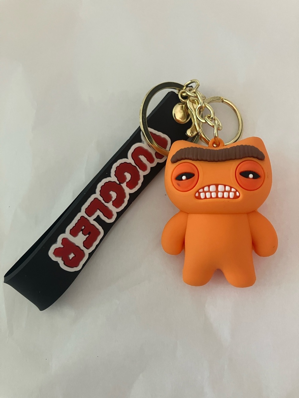 Fuggler Orange Novelty Monster Key & Card Holder Keychain